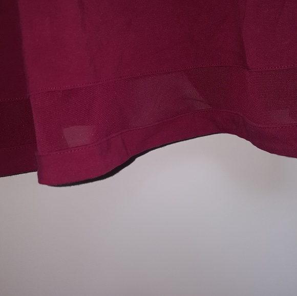 Express Marron 3 Section Dress - Picture 2 of 6